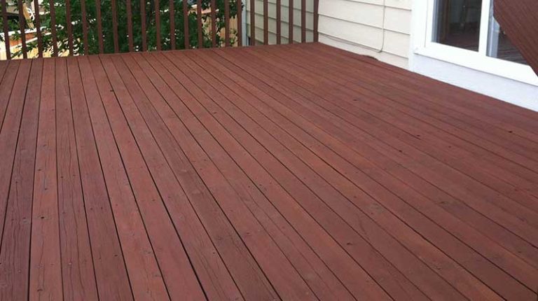 Deck Staining Services in Massachusetts